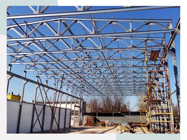 Строительство цехов в Стрежевой от 612 руб. под ключ