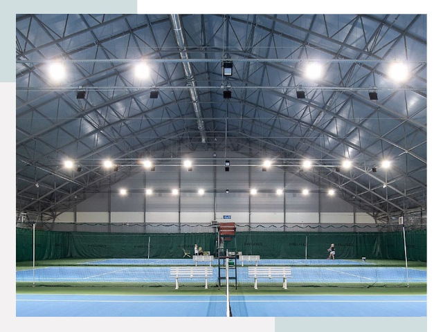 Строительство теннисных кортов в Стрежевой от 612 руб.