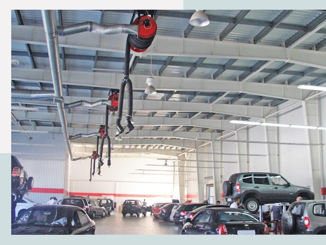 Строительство автосалонов из металлоконструкций от 612 руб.