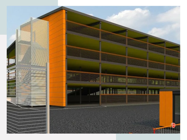 Многоуровневые паркинги в Стрежевом