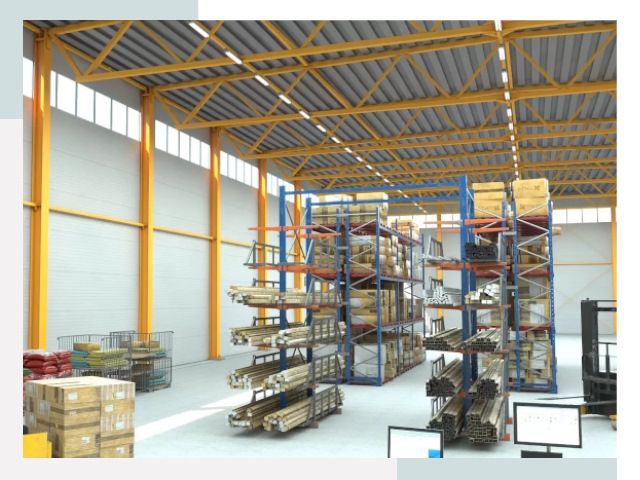 Типовые ангары в Стрежевом