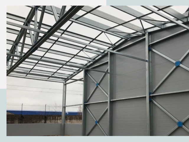 Каркасные ангары от СтальСтрой-Стж по цене от 612 руб.
