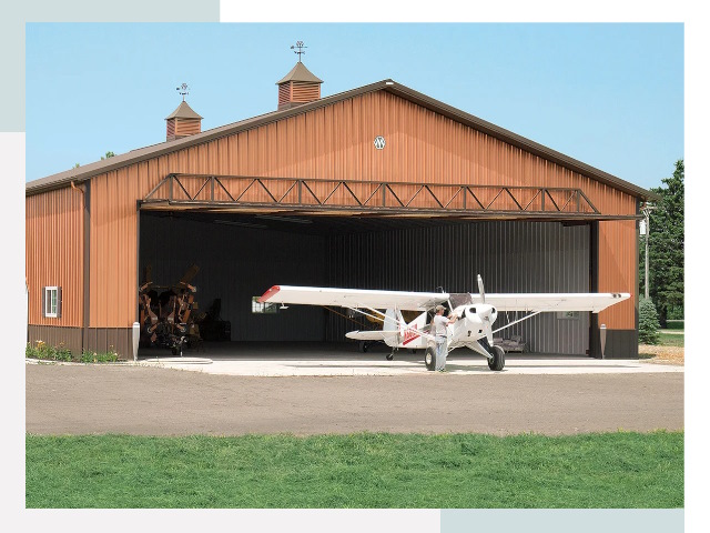 Ангары для самолетов в Стрежевом