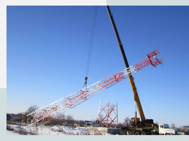 Строительство башен связи в Стрежевом от 612 руб.