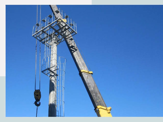 Монтаж осветительных мачт в Стрежевой от 612 руб.