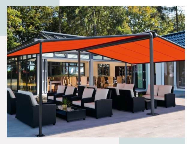 Навесы для кафе и ресторанов в Стрежевом