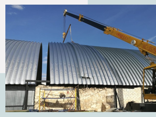 Реконструкция ангаров в Стрежевом от 612 руб.